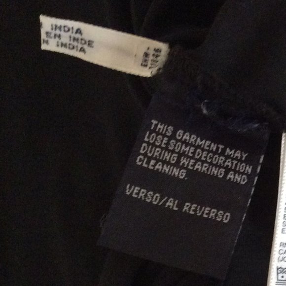 Tommy Hilfiger Y2K Beaded TH logo, 3/4 sleeve top (Sz. S) - Picture 11 of 15